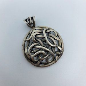 Sterling Celtic Knot Style Pendant